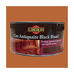 LIBÉRON Cire Antiquaire Black Bison 0,5L Acajou (pâte)