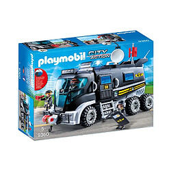 Playmobil® City Action - Camion des policiers d'élite avec sirène et gyrophare