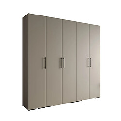 Abiks Meble Armoire Inova 3 À Portes Battantes 236,7/250/47 5 Portes (gris/nero)