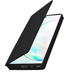 Avizar Housse Samsung Galaxy Note 10 Étui Folio Portefeuille Fonction Support Noir