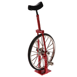 Acheter 1:10 échelle alliage moulé sous pression monocycle modèle réplique vélo jouet rouge