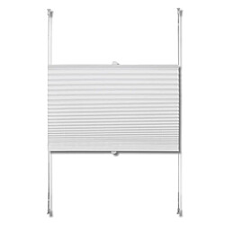 Avis vidaXL Store plissé 40x150 cm Blanc