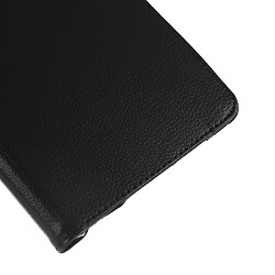 Avis Etui en PU litchi noir pour votre Samsung Galaxy Tab A 8.0 (2019) SM-T295