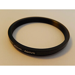 vhbw bague adaptation filtre Step DOWN 49mm-46mm noir pour appareil photo Agfa, Agfaphoto, Canon, Casio, Fujifilm, Kodak, Minolta, Nikon, Olympus