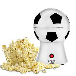 Machine à pop-corn, air chaud sans huile, forme ballon, 1200, Blanc, Adler, AD 4479