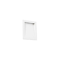 faro Applique encastrée de jardin Soun blanc 1 ampoule 23,8cm