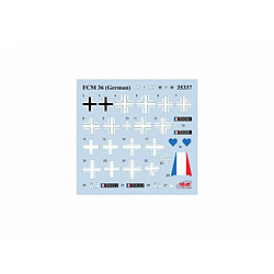 Avis Icm Maquette Char Fcm 36 French Light Tank In German Service