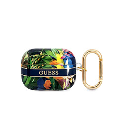 Guess Maroquinerie Guess Coque pour Airpods Pro Flowers avec Anneau Multicolore