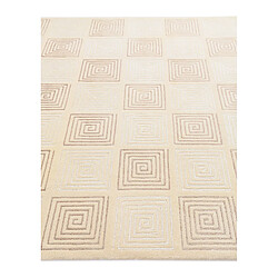 Vidal Tapis de laine 236x173 beige Darya pas cher