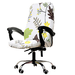 Avis Housse de chaise d'ordinateur de bureau extensible à motif floral, housse 10