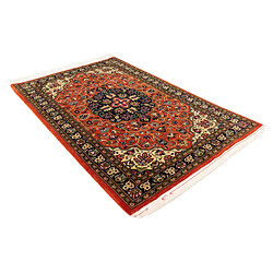 Vidal Tapis de laine 118x76 rouge Ghom pas cher