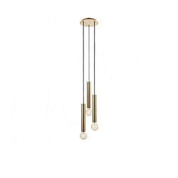 Markslojd Suspension Sencillo Métal Laiton 3 ampoules 35,5cm