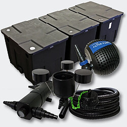 Helloshop26 Kit:Filtration de Bassin 90000l 36 Watts UVC Stérilisateur Pompe Skimmer 4216460