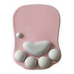 Universal Catclaw Mouse Pad Silicone poignet pad de souris Mat rose