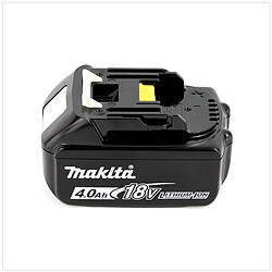 Makita Power Source Kit 18 V ( 197490-7 ) avec 2x BL1840B batterie rechargeable 4,0 Ah + DC18RC kit chargeur.