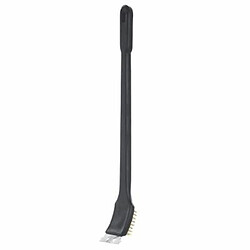 Brosse à Barbecue Fils Acier 43cm Noir 