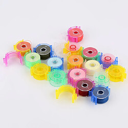 50pcs / Pack Canette à Coudre Petits Clips Fil Clips Support Outils Couleur Mélangée