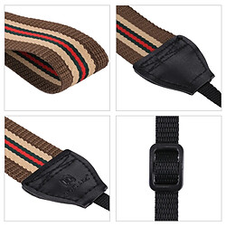 Avis Wewoo Pour appareils photo reflex / DSLR Retro Style ethnique Multi-couleur Stripe Strap Neck Camera