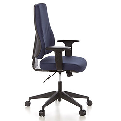 Avis Siège de bureau / Siège pivotant PRO-TEC 100, tissu marron foncé hjh OFFICE