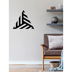 EPIKASA Décoration Murale en Métal Triangles 9