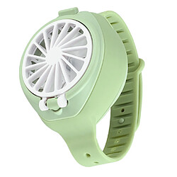 Avis Mini Ventilateur Portable Montre USB Enfants Ventilateur Personnel Pour Le Refroidissement De L'air Vert