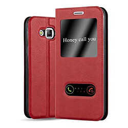 Cadorabo Coque Samsung Galaxy J5 2015 Etui en Rouge