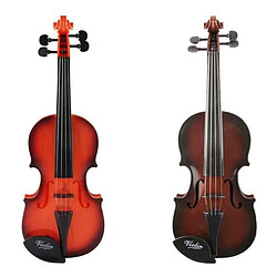 Wewoo Violon de simulation de jouet d'instrument de musique d'enfants pour des débutantslivraison aléatoire de couleur