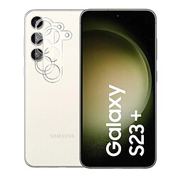 Visiodirect Lot de 2 verre trempé camera arrière protecteur pour Samsung Salaxy S23 Plus 5G SM-S916B 6.6"