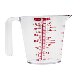 Avis Plastique Tasse à Mesurer Cruche Verser Bec Cuisine Cuisson Cuisson Outil 250ml