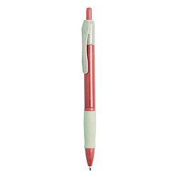 Avis Totalcadeau Stylo à bille écologique en blé - Stylos bille pointe moyenne Bleu rétractable Couleur - Jaune pas cher