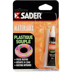 SADER - Colle pour plastique souple 12 ml