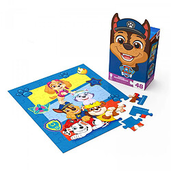 Avis Spinmaster Puzzle boite personnage 48 pieces carton chase la pat' patrouille