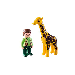 Avis Playmobil® Playmobil 9380 1.2.3 Gardien de zoo avec girafe