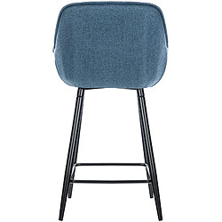 Avis Non Tabouret de bar Gibson en tissu