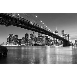 EPIKASA Impression sur Toile Manhattan, Multicouleur, Coton, 120x4x60 cm