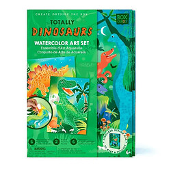 Graines Creatives Box candiy Coffret aquarelles dinosaures