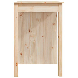 Avis Helloshop26 Bureau table poste de travail meuble d'ordinateur informatique étude 100 x 50 x 75 cm bois massif de pin brun 02_0023367