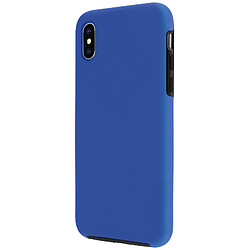 Avis Avizar Coque iPhone X / XS Protection Avant Silicone + Arrière Polycarbonate - Bleu