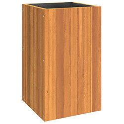 vidaXL Jardinière 35x35x60 cm bois massif d'acacia