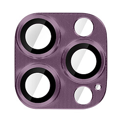 Avizar Film Caméra iPhone 14 Pro et 14 Pro Max Verre Trempé Alliage d'Aluminium Violet