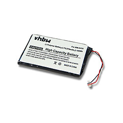 vhbw batterie compatible avec Sony NWZ-E436FBLU, NWZ-E436FPNK, NWZ-E438FBLK lecteur MP3 baladeur MP3 Player (570mAh, 3,7V, Li-Polymère)