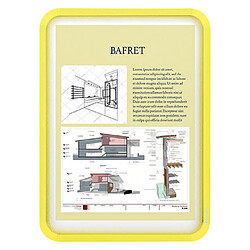Avis Pochettes magnétiques TARIFOLD A4 jaune - Lot de 2