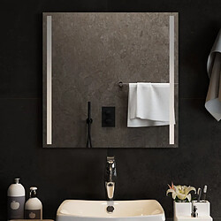 Avis Maison Chic Miroir à LED,Miroir Lumineux LED pour salle de bain,Miroir decoration 60x60 cm -MN84561