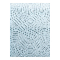 Vidal Tapis de laine 231x160 Bleu Darya pas cher