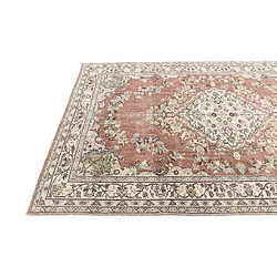 Vidal Tapis de laine 264x168 brun Ultra Vintage pas cher