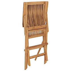 Acheter Maison Chic Lot de 8 Chaises de jardin,Fauteuil d'extérieur Bois de teck massif -MN61693