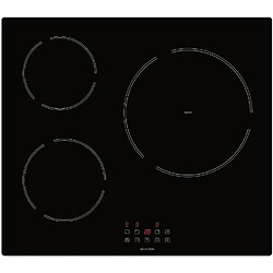 Table de cuisson à induction 60cm 3 feux 6200w noir - ai3531 - AMICA