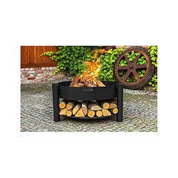 Acheter Farm-Mdlt Brasero de jardin SOLAFA 80cm avec grille en acier 60 cm