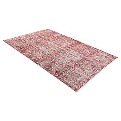 Vidal Tapis de laine 203x112 rouge Ultra Vintage pas cher