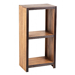 BOIS & CHIFFONS Étagère 2 cases H100 cm | Acacia Florence